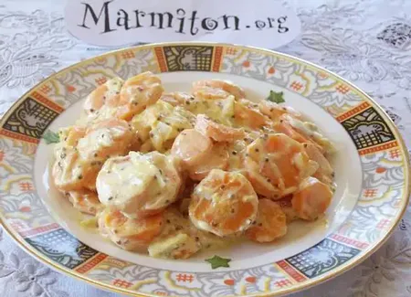 Carottes au mascarpone façon estelle