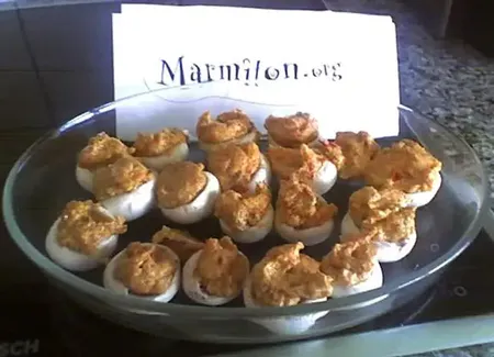 Champignons farcis au beurre de légumes