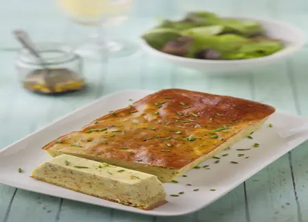 Pain de courgettes au surimi