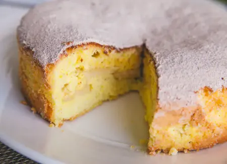 Cake au yaourt pomme-citron