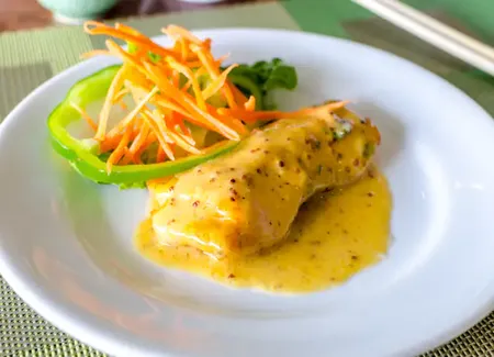 Saumon au curry