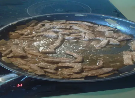 Boeuf au gingembre