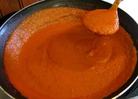 Sauce pizza délicieuse