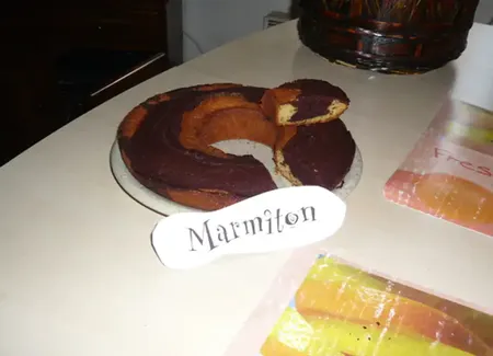 Gateau marbré des chefs