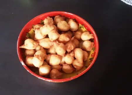 Les beignets au fromage blanc de zoé