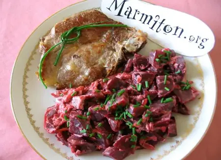 Poêlée de betteraves aux oignons
