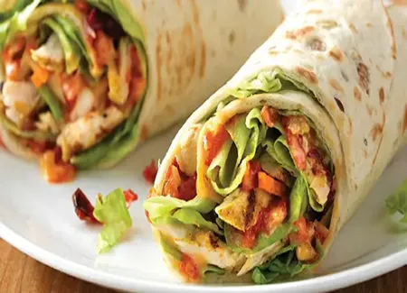 Wrap froid végétarien