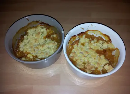 Melon en crumble d'été