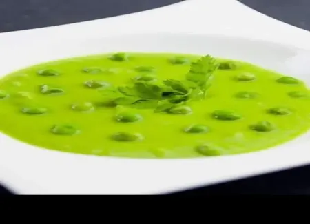 Velouté de petit pois façon julie