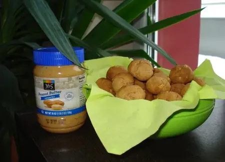 Biscuits au beurre de cacahuètes d'anna