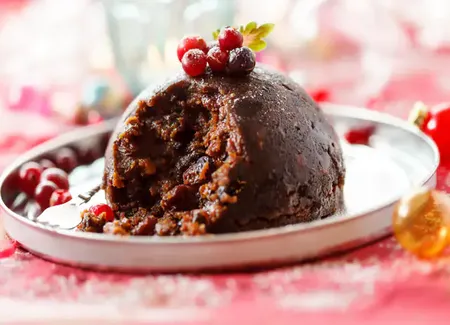 Christmas pudding traditionnel