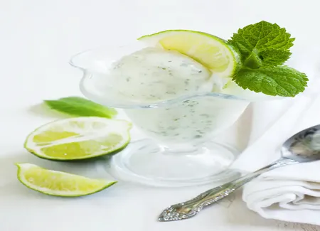Glace au mojito