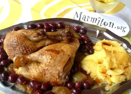 Canard au muscadet facile