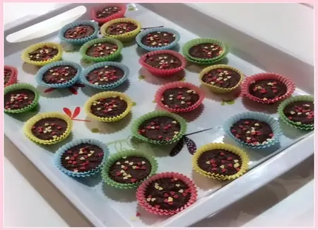Bouchées croquantes au chocolat
