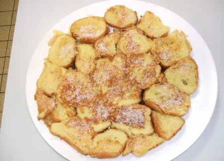 Pain perdu à l'orange