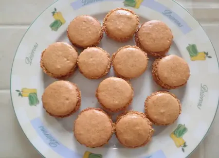 Macarons aux spéculoos