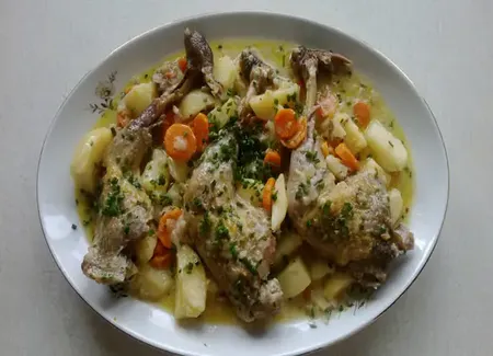 Pintade à la bière