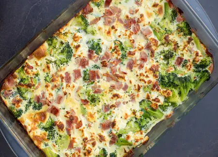 Gratin de jambon