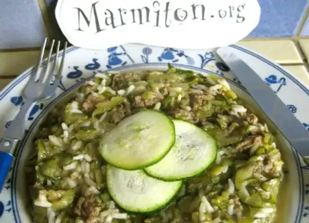 Boeuf aux courgettes et au cumin
