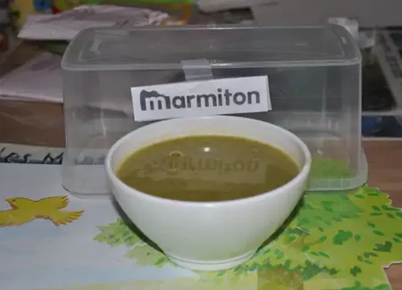 Potage vert aux 6 légumes