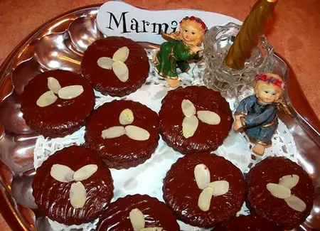 Biscuits de noël au chocolat (brabanzerl)