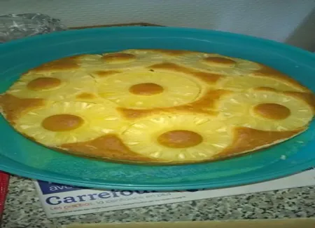 Gâteau à l'ananas (vermicelles)