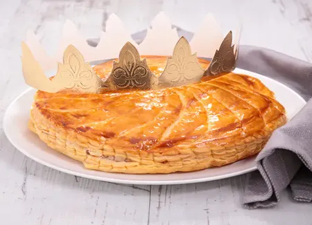 Galette des rois au trois chocolats