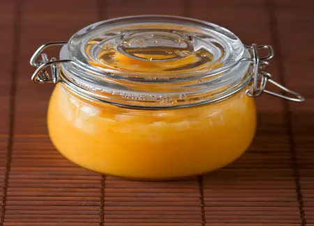 Compote pomme, mangue et fruits exotiques