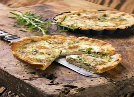 Tarte au thon et moutarde