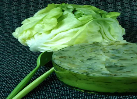Purée de ma grand mère (laitue pommes de terre)