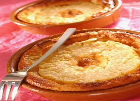 Clafoutis d'ananas créole