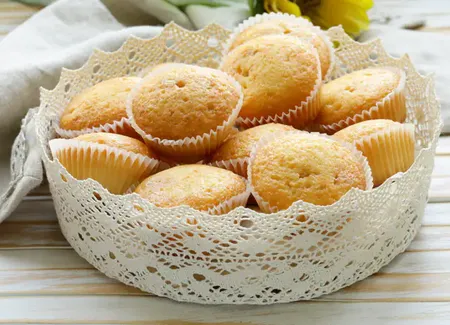 Muffins à la vanille naturelle