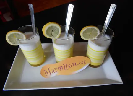 Fromage blanc au citron très pulpeux