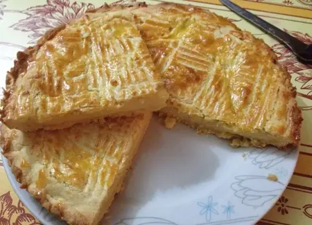 Gâteau basque maison