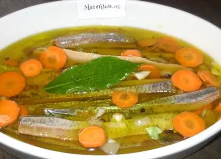 Harengs fumés marinés façon brasserie