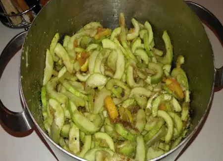 Confiture de courgettes aux épices