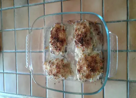 Merlu gratiné