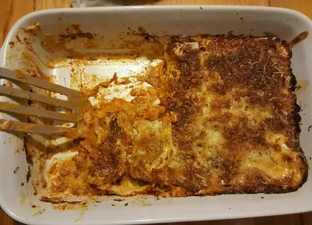 Lasagnes faciles au jambon