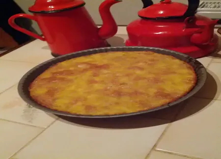 Gâteau minute aux pommes de mamie charlotte