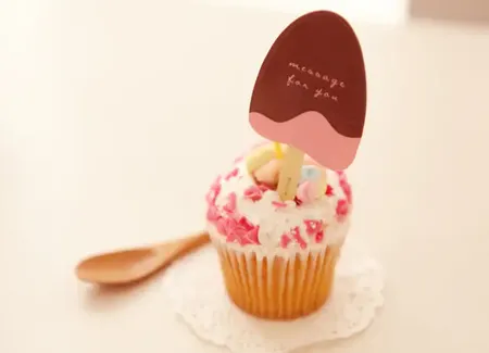 Mes cupcakes aux pépites de chocolat