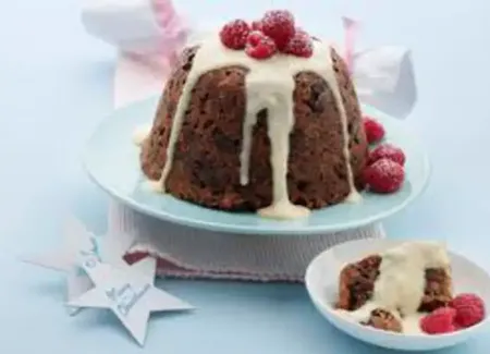 Plum pudding à la française
