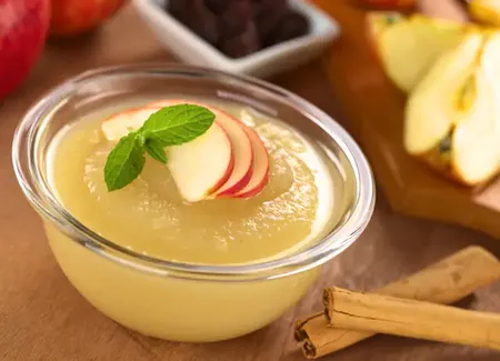 Compote de pommes miel - cannelle