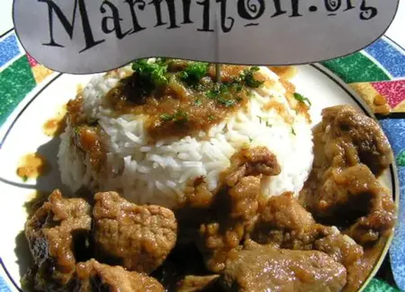 Porc au caramel de la maman de dame magali