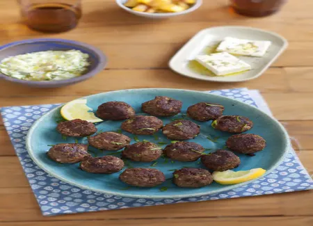 Keftedes (boulettes de viande au citron) (grèce)