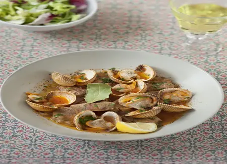 Porc alentejana ou porc aux coquillages (portugal)