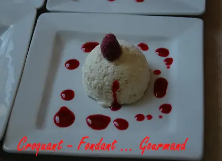Bombe glacée meringuée
