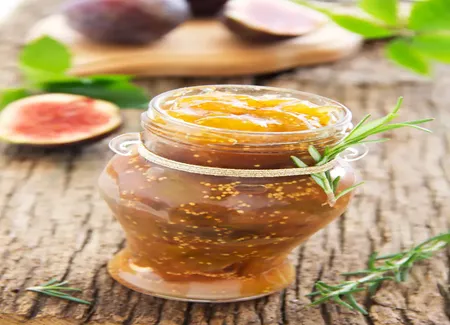 Confiture de figues au vin blanc