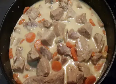 Blanquette de veau à la vanille