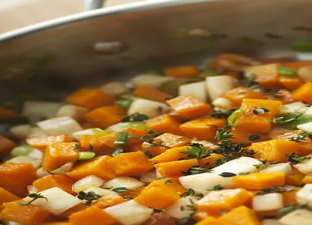 Mirepoix de légumes oubliés