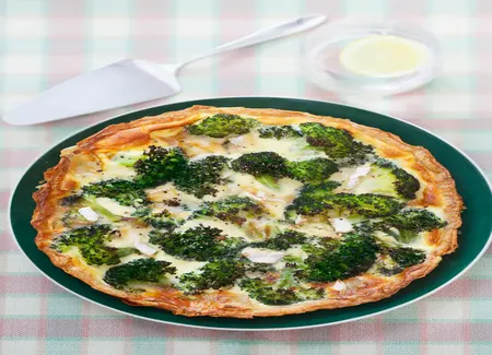 Tarte brocolis camembert